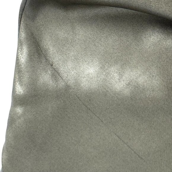 All Saints Hadley Slip Dress Metallic Gold Size 2 READ Column Midi Party - Picture 7 of 13